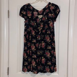 Floral babydoll dress